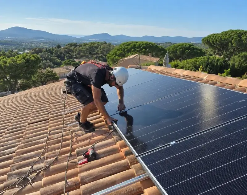 Installateur panneaux solaires Krautergersheim — pose photovoltaïque sur toiture