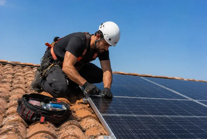 Maintenance et monitoring de panneaux solaires à Krautergersheim