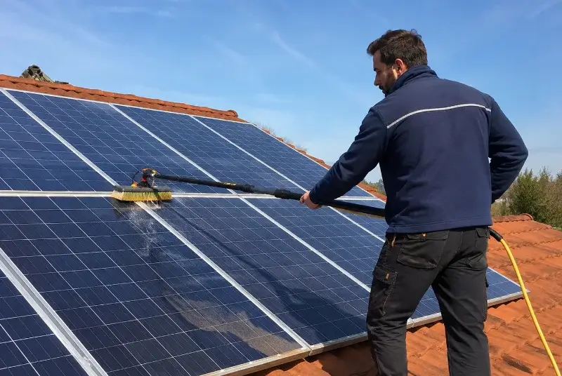 Nettoyage et entretien de panneaux solaires à Krautergersheim